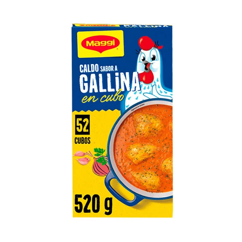 Maggi Caldo De Gallina 520g 52 cubos