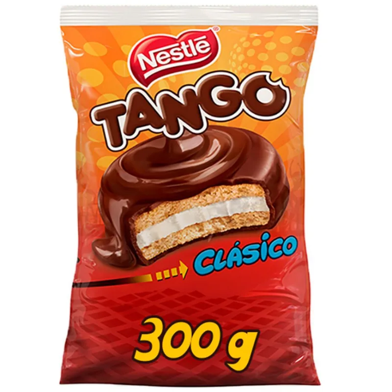 Tango Galletas Recubiertas Clásico Negro 25g