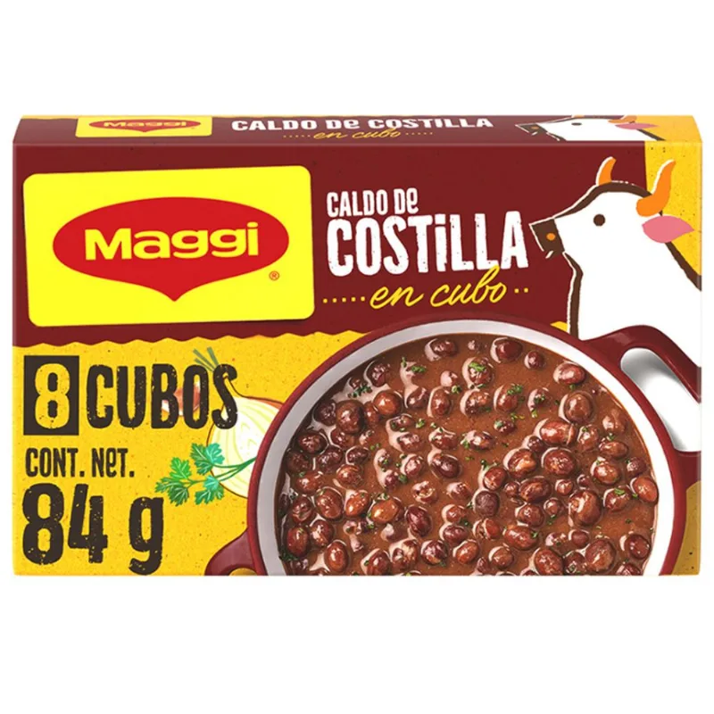 Maggi Caldo De Costilla 84g 8 Cubos