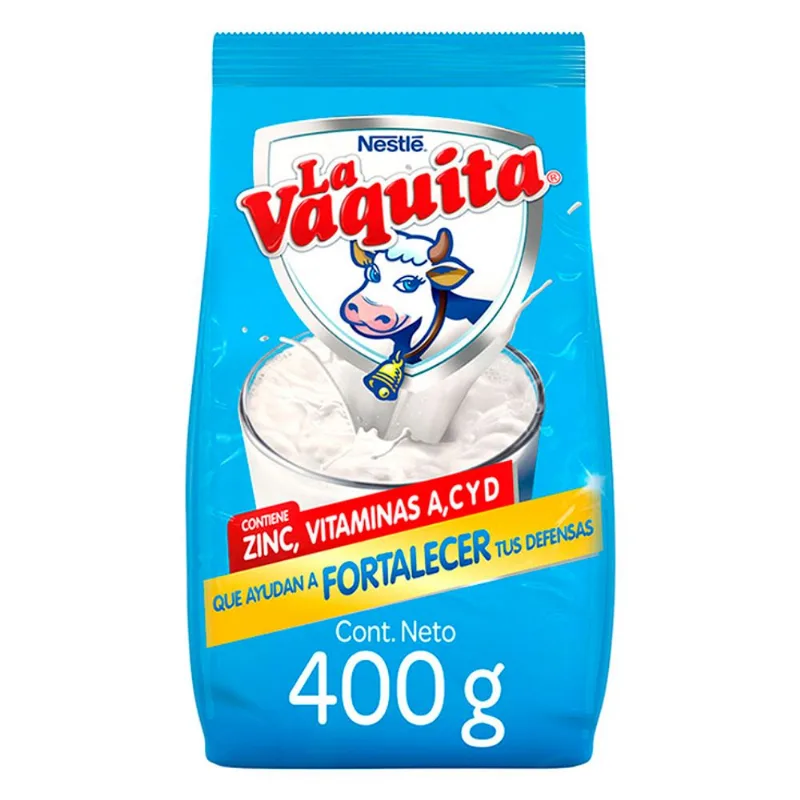 Leche En Polvo Nutrimas La Vaquita 400 Gr.