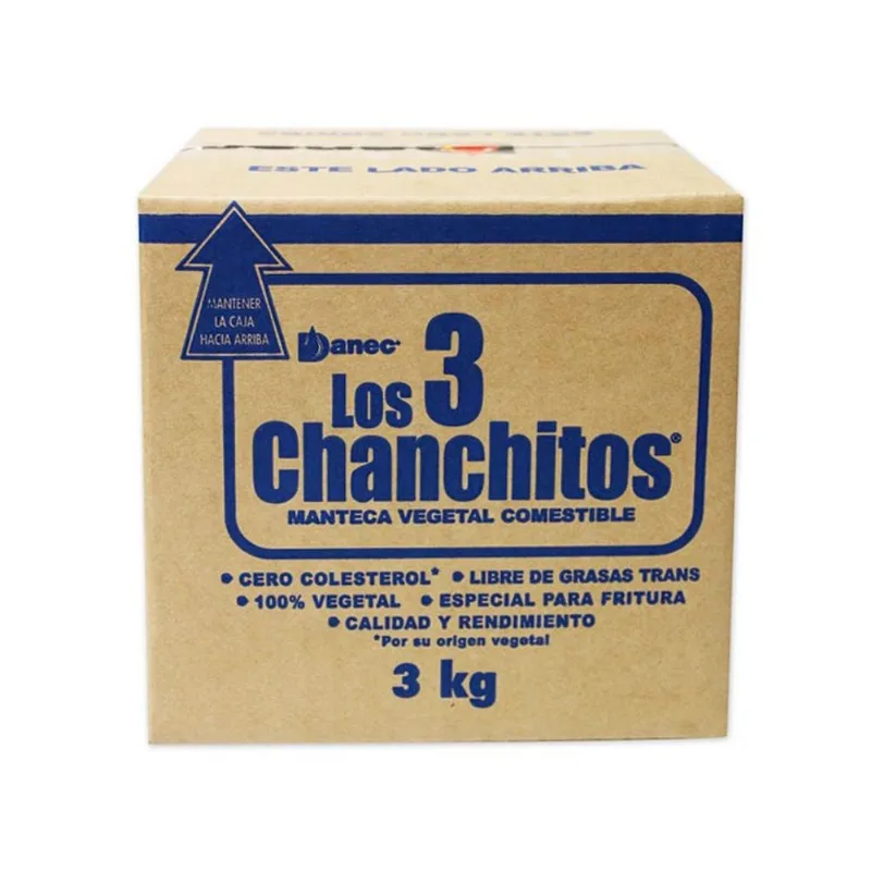 Manteca Bloque Tres Chanchitos 3 Kg