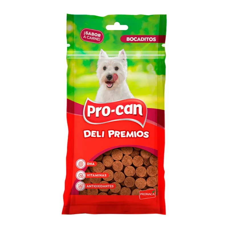 Bocaditos Sabor A Carne Para Perro Procan 100gr