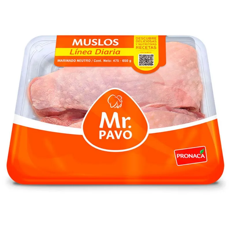 Muslos En Bandeja Ld Mr. Pavo 475 - 650 Gr.