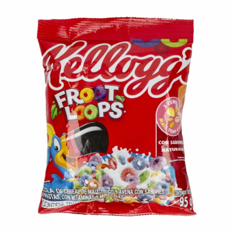 Cereal Kellogg´S Froot Loops Funda 95 Gr.