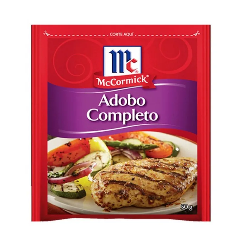 Adobo Completo Sobre Mc Cormick 30 Gr