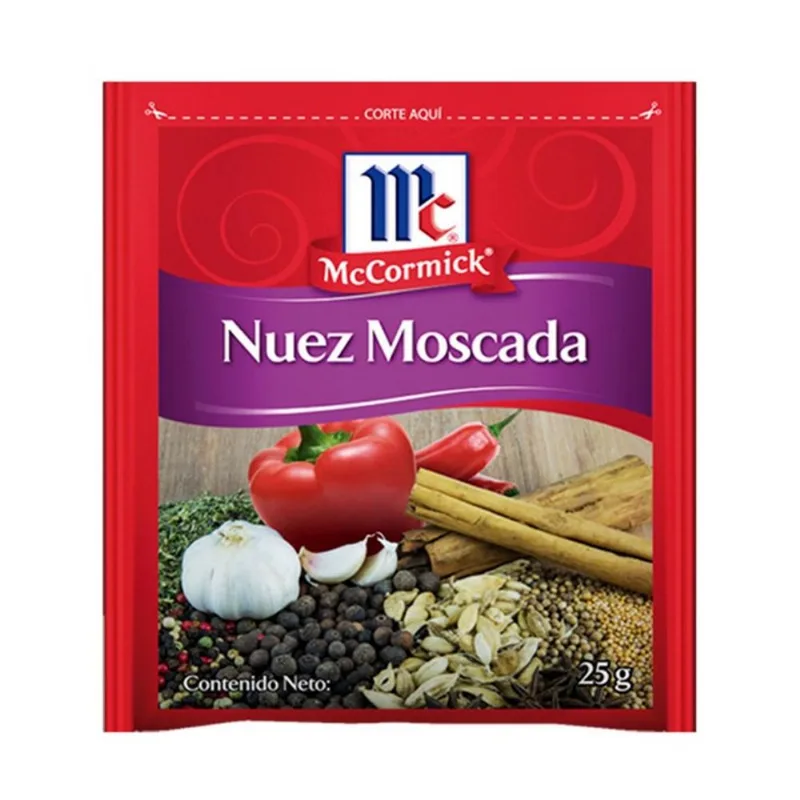 Nuez Moscada Molida Sobre Mc Cormick 15 Gr