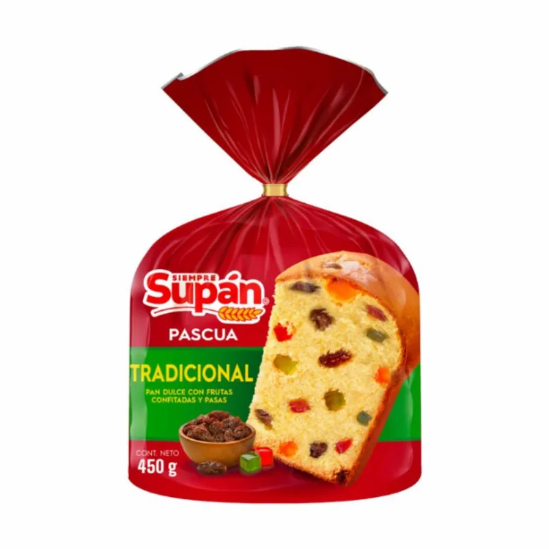 Supan pan de pascua 450 gr.