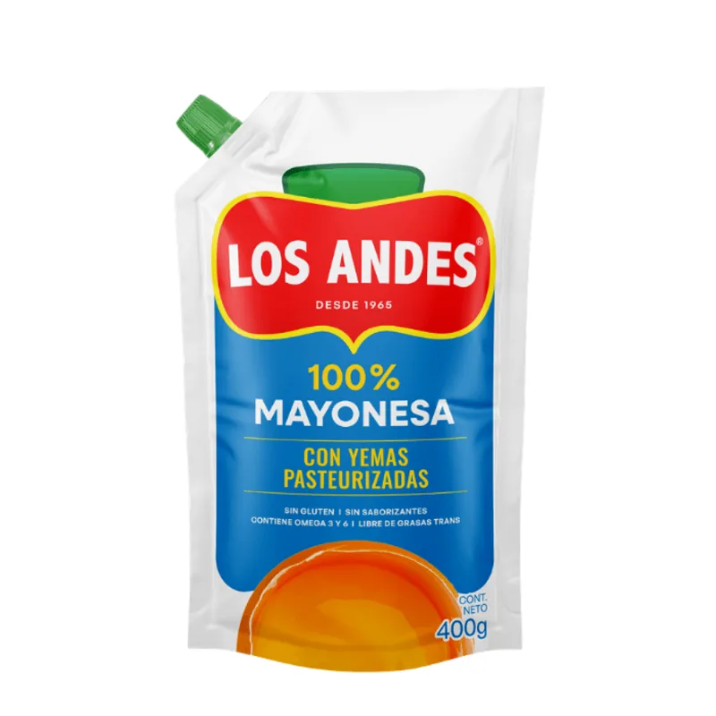 Mayonesa Ecopack Los Andes 400 Gr
