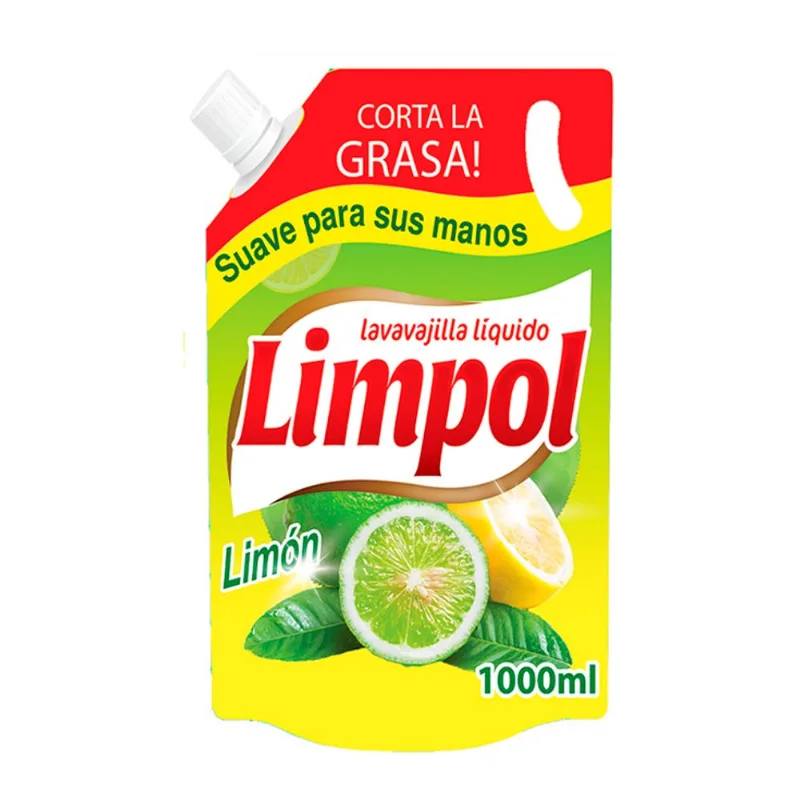Limpol Lavavajilla Limon Doy Pack 1Lt