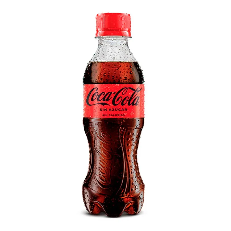 Gaseosa Sin Azúcar Coca Cola 250 ml