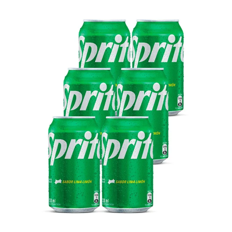 Gaseosa Lata Sixpack Sprite 350ML