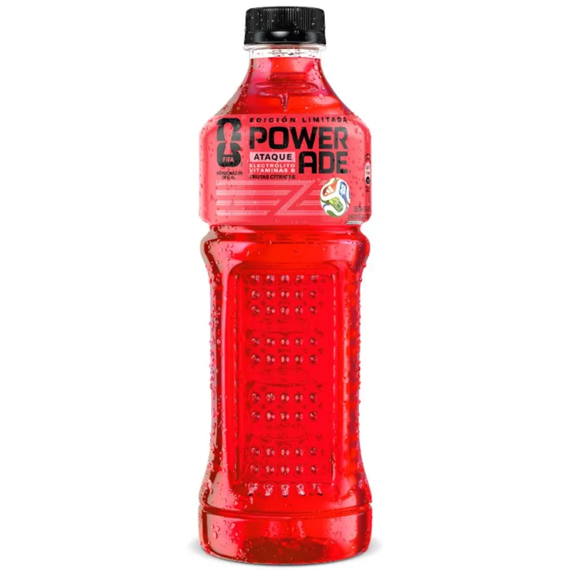 POWERADE BEBIDA HIDRATANTE SABOR FRUTAS CITRICAS EDICION MUNDIALISTA 1000ML