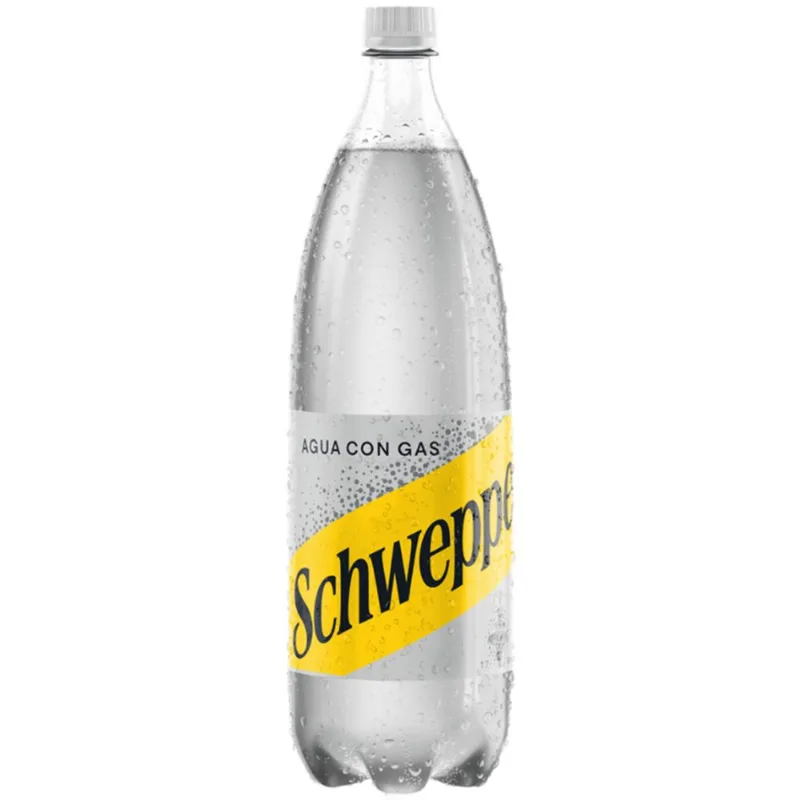 Schweppes Agua Con Gas 1.5 L