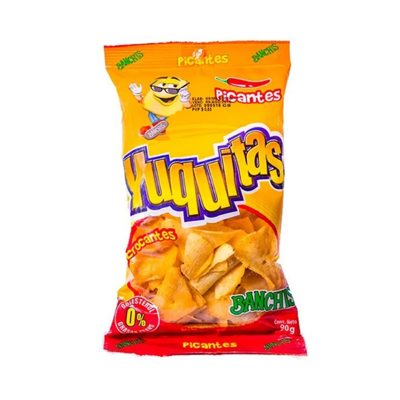 Yuquitas Sabor Picante Banchis 90 Gr