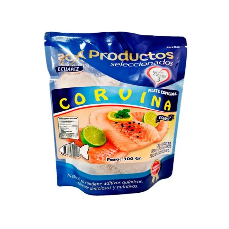 Corvina Blanca Ecuapez 300 Gr
