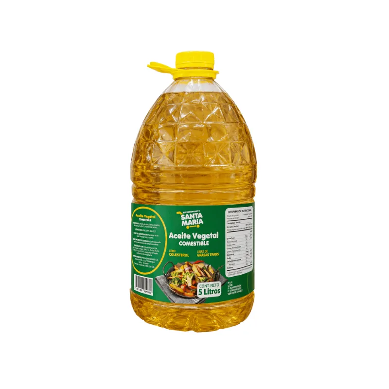 Aceite Vegetal Santa Maria 5 Lt