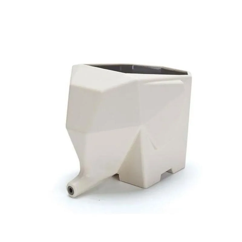 Porta Treco Escorredor De Talheres Vaso De Plantas Creme