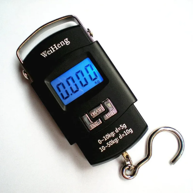 Balança Eletrônica Portátil De Bolso Capacidade: 50kg
