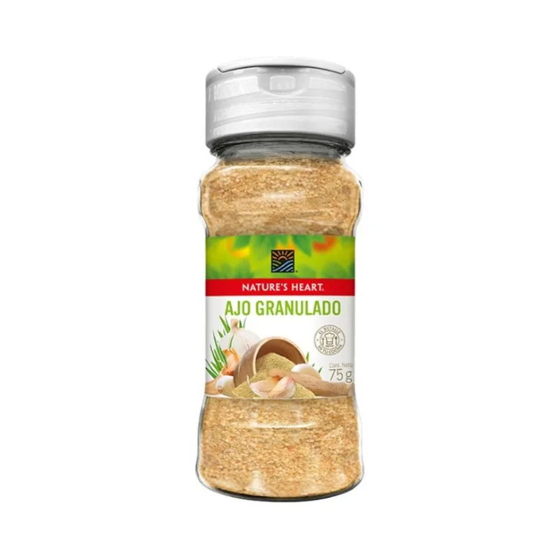 Ajo Granulado Nature´S Heart Frasco 75 gr
