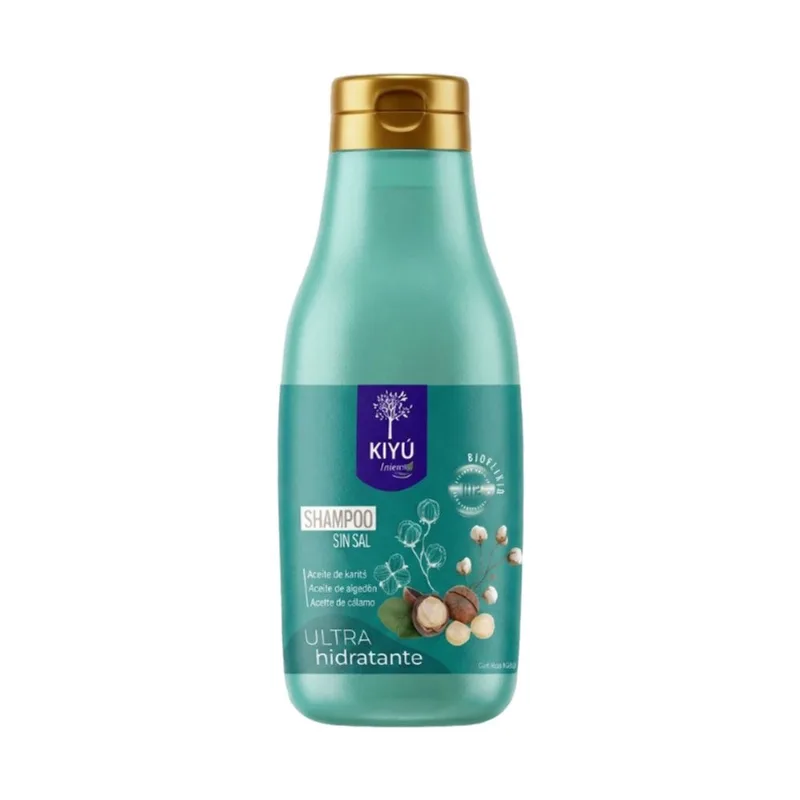 Kiyu Shampoo Sin Sal Ultra Hidratante Intense Natural 430 Ml