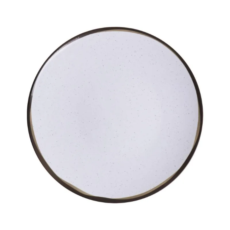 Jogo 8 Pratos Raso Mesa Canyon Porcelana Decorada 25 Cm - Tramontina
