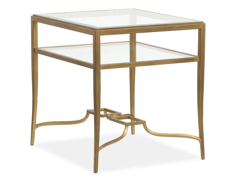 Lorena - Rectangular Table Bronze / End Tables