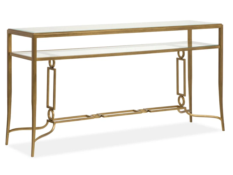 Lorena - Rectangular Table Bronze / Sofa Tables