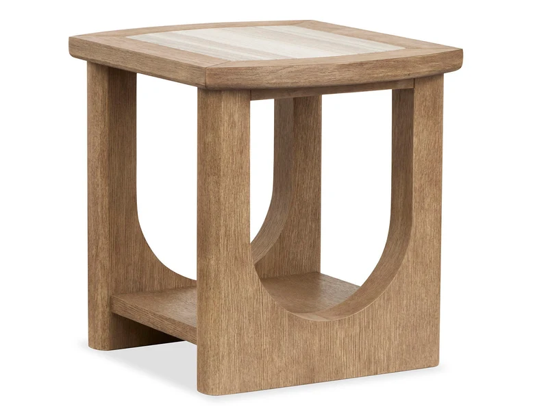 Bradford - Rectangular Table Light Brown / End Tables