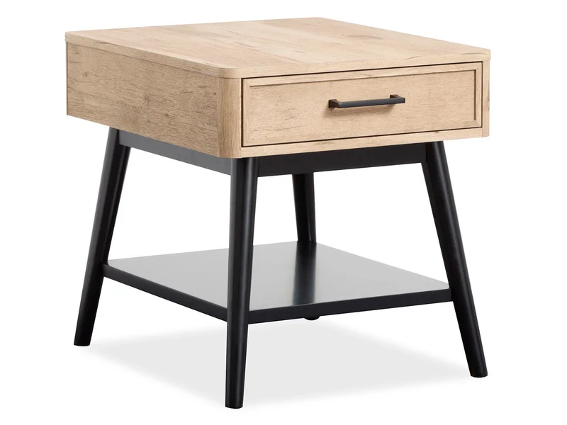 Fletcher - Rectangular Table Beige / End Tables