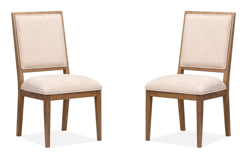 Marcel - Upholstered Side Chair (Set of 2) - Harvest Brown