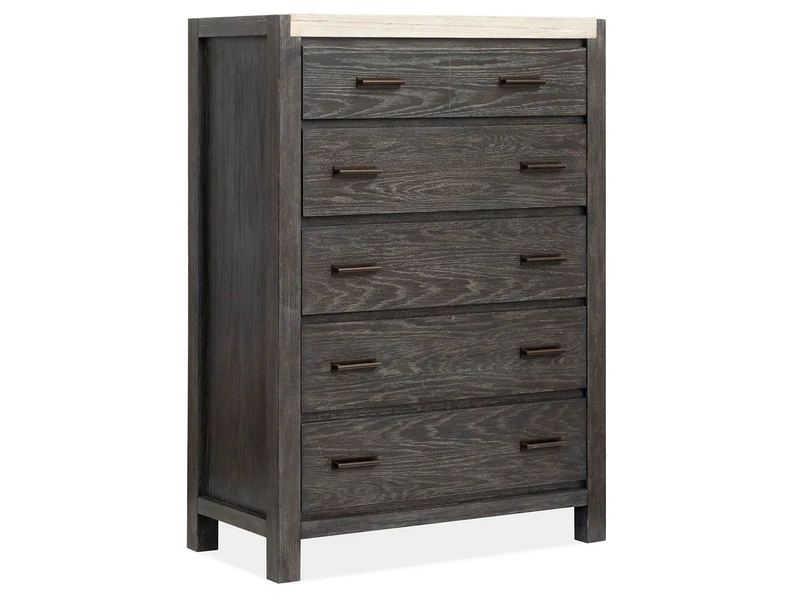 Plum Creek - Drawer Chest Black