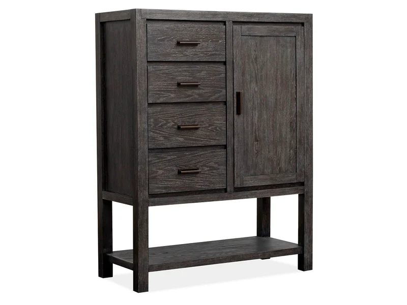 Plum Creek - Door Chest Black