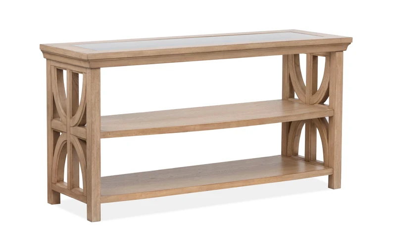 Coventry - Rectangular Shelf Table Light Brown / Sofa Tables