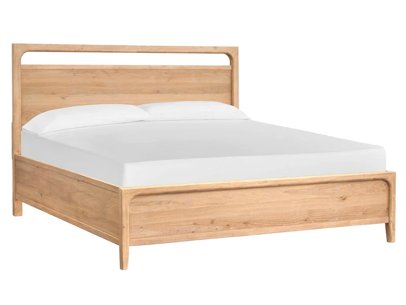 Somerset - Complete Panel Bed Light Brown / King
