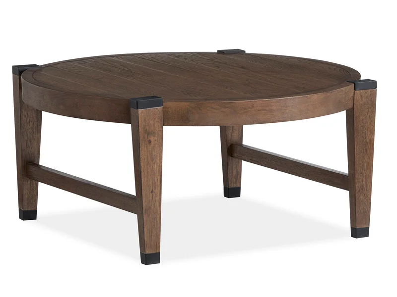 Kaysen - Round Table Dark Brown / Cocktail Tables