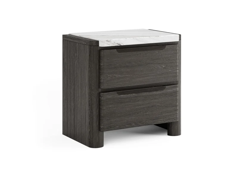 Keaton - Drawer Nightstand - Black