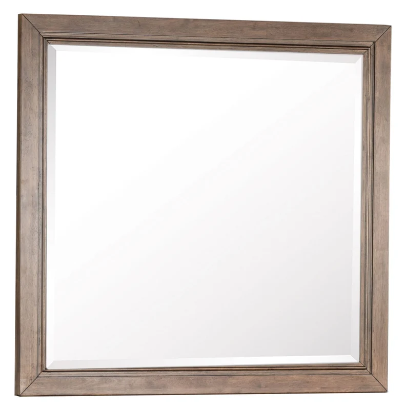 Selena - Landscape Mirror - Brown