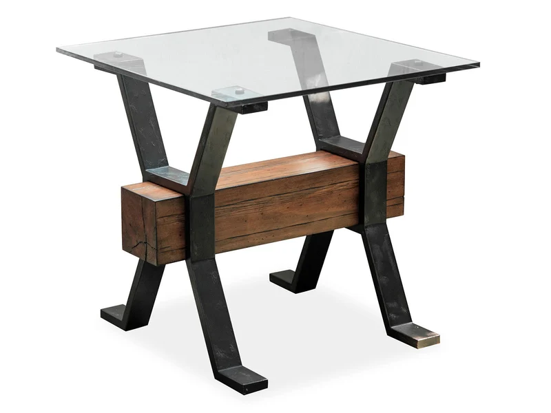 Sawyer - Rectangular Table Dark Brown / End Tables