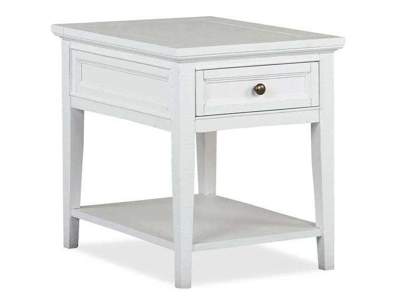 Heron Cove - Rectangular Table White / End Tables