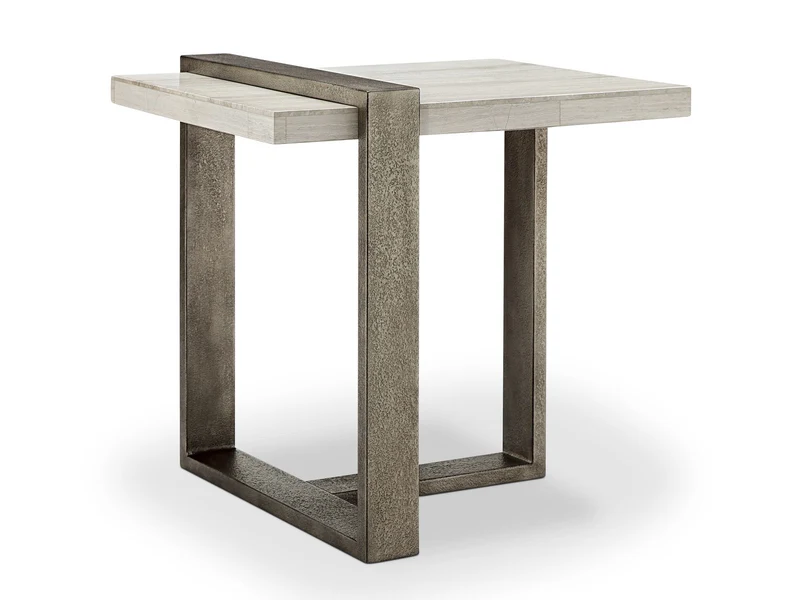 Wiltshire - Rectangular End Table Base - Sea Shell