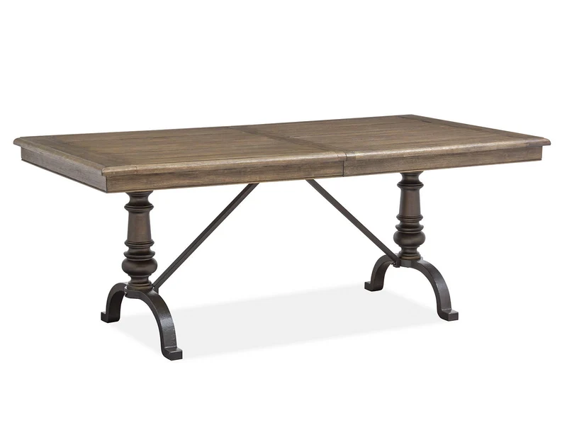 Roxbury Manor - Rectangular Dining Table Posts - Homestead Brown
