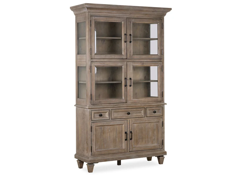 Lancaster - Dining Cabinet Top - Dovetail Gray