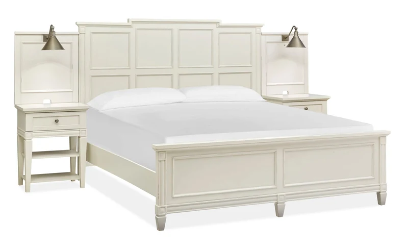 Willowbrook - Wall Panel Bed White / Queen
