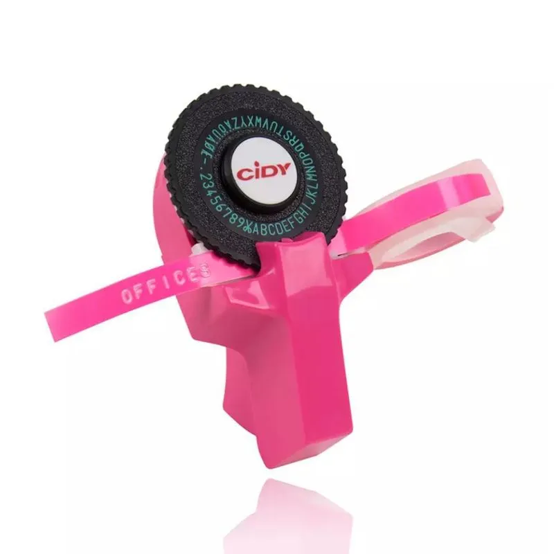 Rotulador Manual Rosa Tex Rotuladora Etiquetadora E110