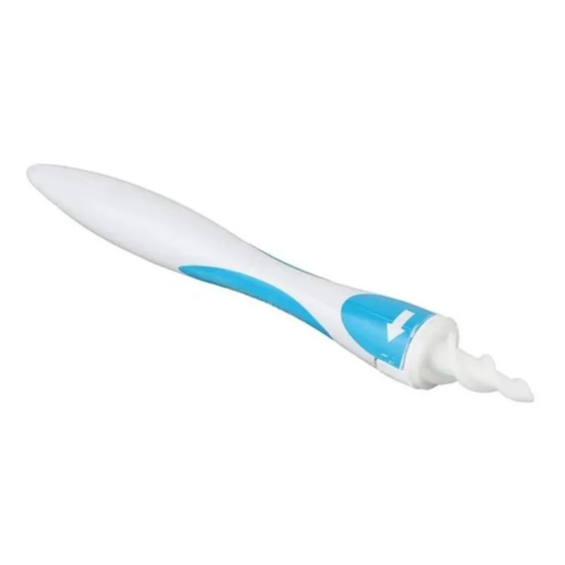 Limpador Cotonete Espiral Orelha Cera Silicone M1689