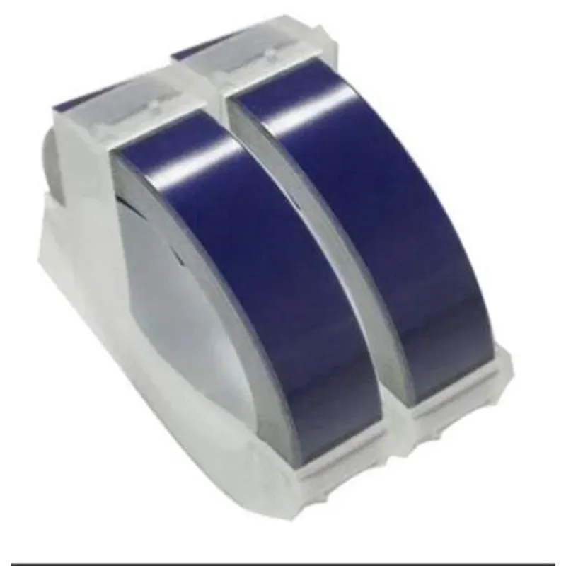 Fita Vinil Aplicável Dymo Rotulador Manual 3D515 Azul