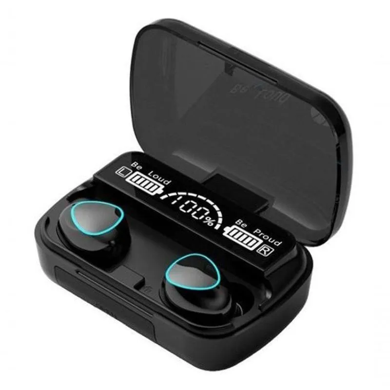 Fone de Ouvido Bluetooth in-ear M10 Tws com Conexão V5.1 para Experiência Imersiva Branco