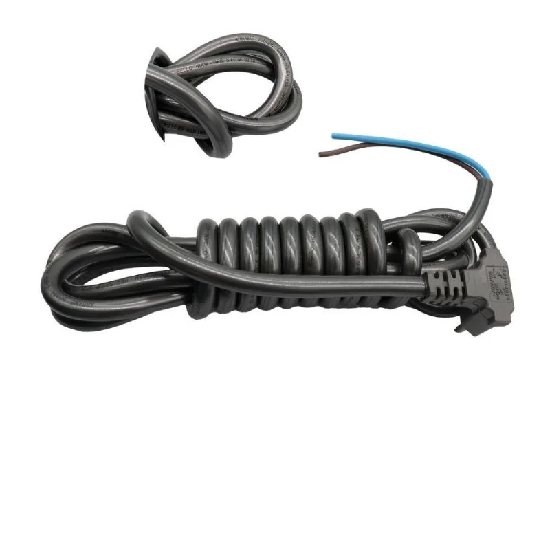 Cabo Fio Secador De Cabelo 2x2,5mm 3mt 20a Taiff Cinza Original