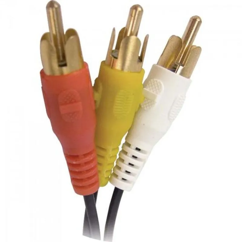 Coaxial 3RCA3 Gold 2m GENÉRICO