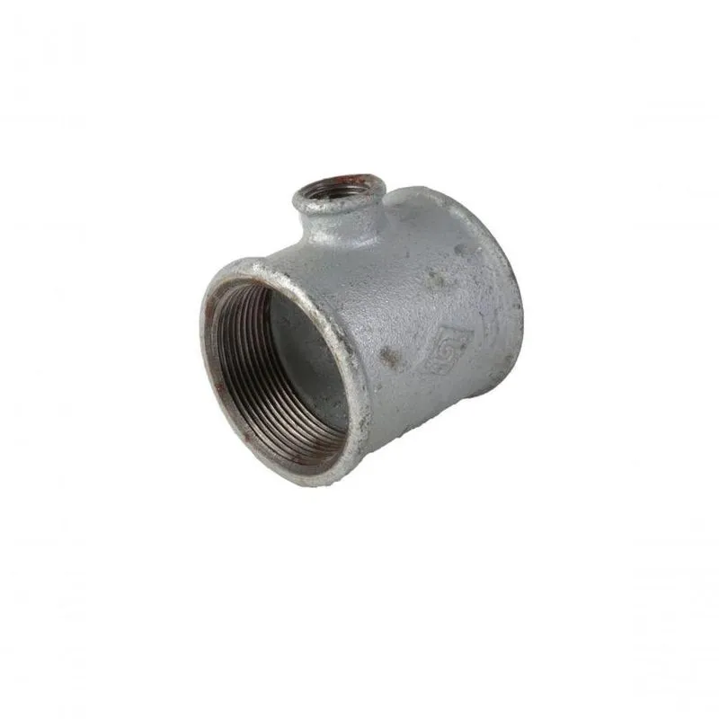 Conexão Hidráulica-pneumática Te Galv 2x1.1-4 Entre 1-2 E 1-4 Alta Durabilidade Aço Galvanizado